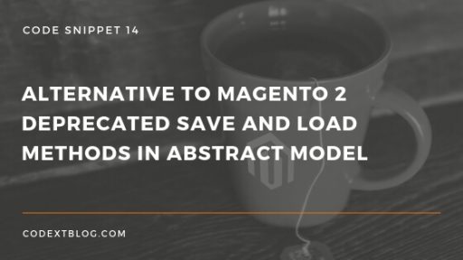 Alternative to Magento 2 Deprecated load method