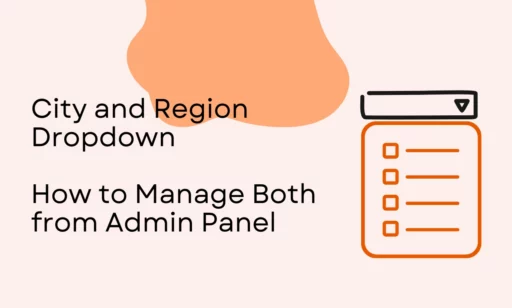 Magento 2 Region and City Dropdown extension