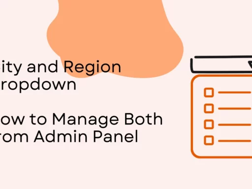 Magento 2 Region and City Dropdown extension