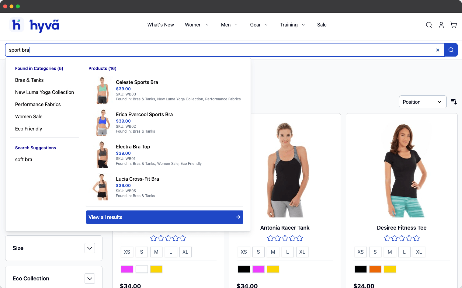Hyva Theme Advance Search and Auto Complete