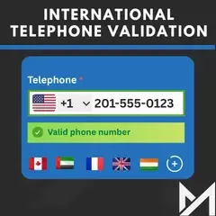 Magento 2 International Telephone Input & Validation
