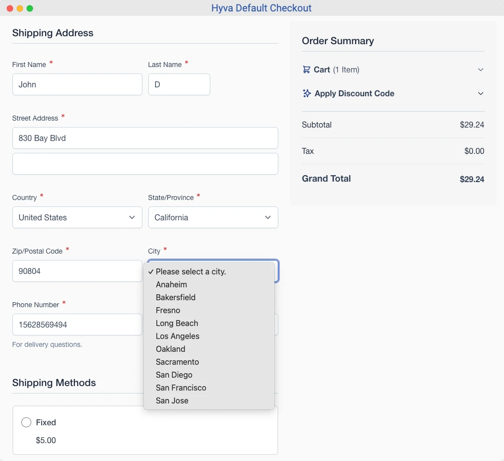 Link City with Region from Magento 2 Admin panel