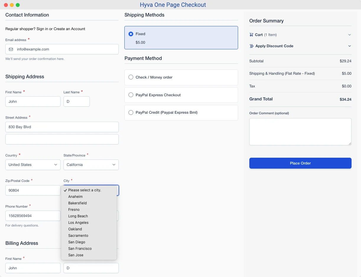 Link City with Region from Magento 2 Admin panel