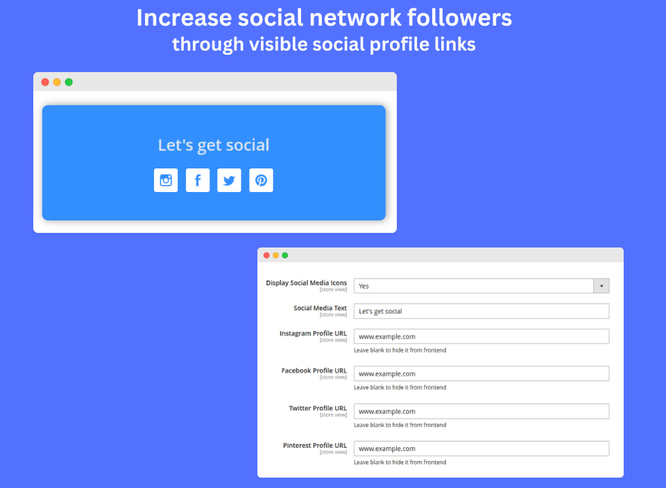 Integrate Social Media Handlers