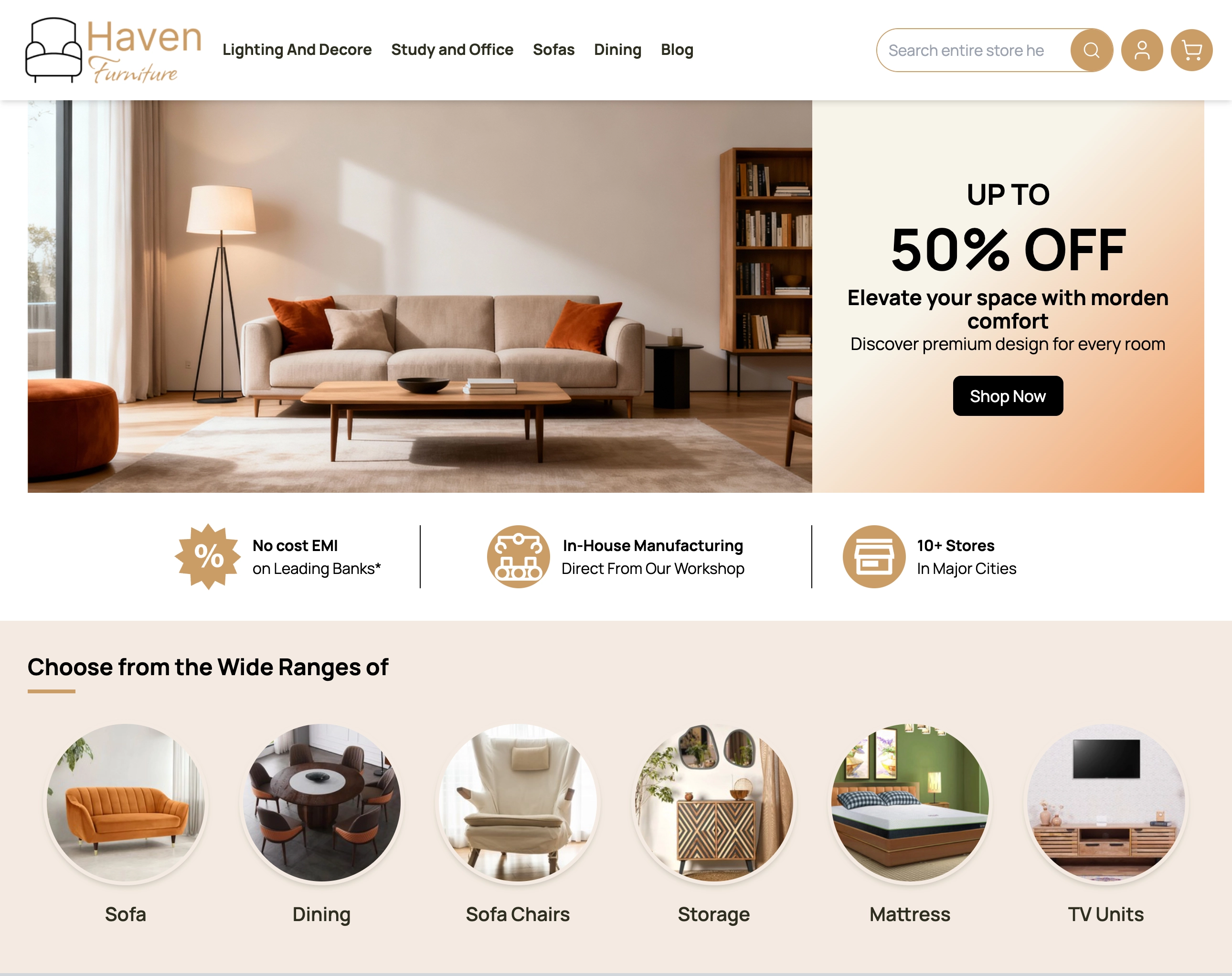 Haven Theme Preview