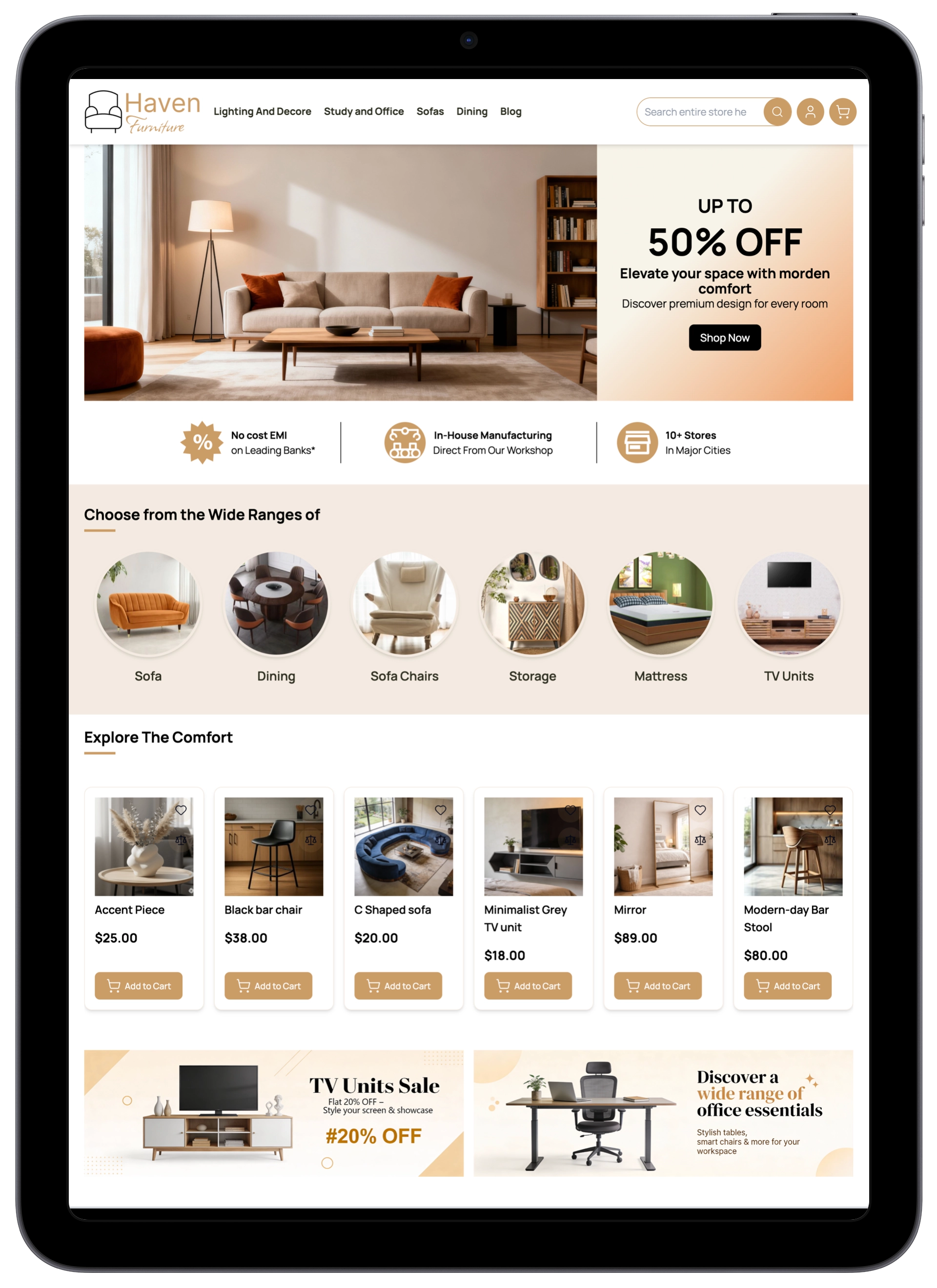 Home Decor Store Demo